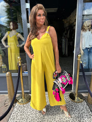 Jumpsuit "Amarillo" geel