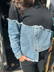 2 delig spijkerset "DENIM" 8/10 verzending