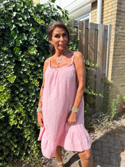 Hydrofiel Jurkje "Cindy" Zalm roze