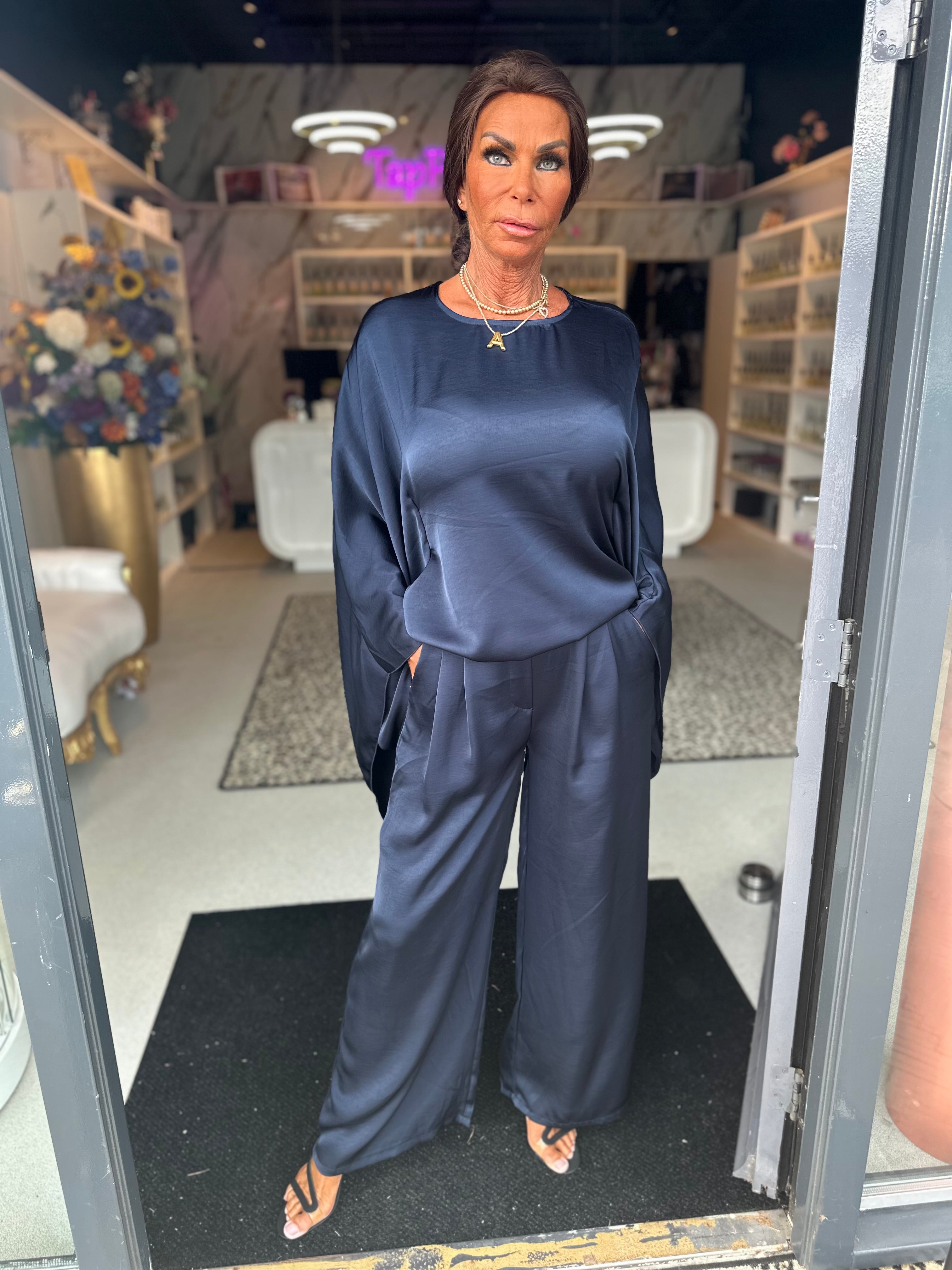 2 delig set "Olivia" Navy