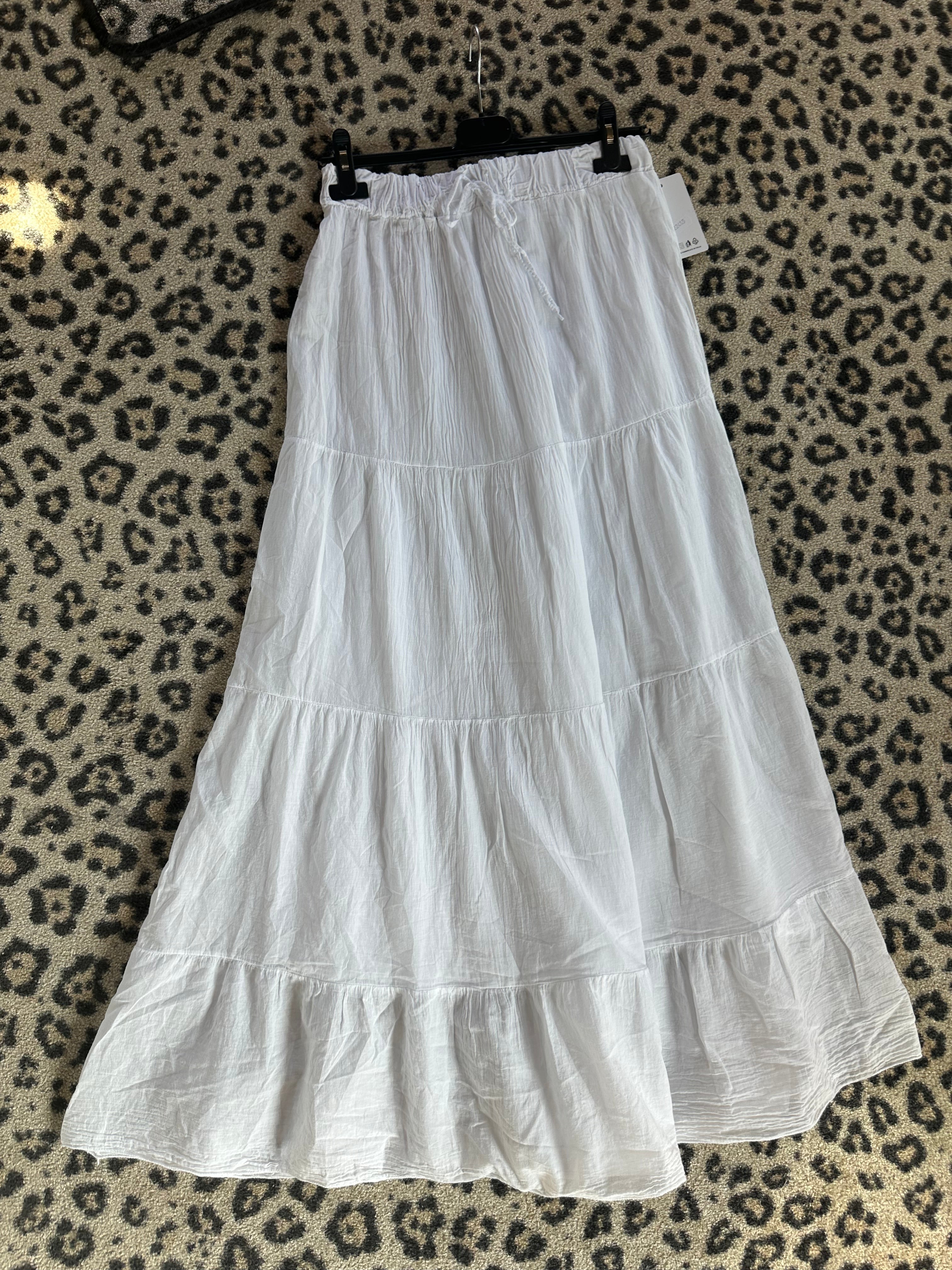 Lange rok "White"