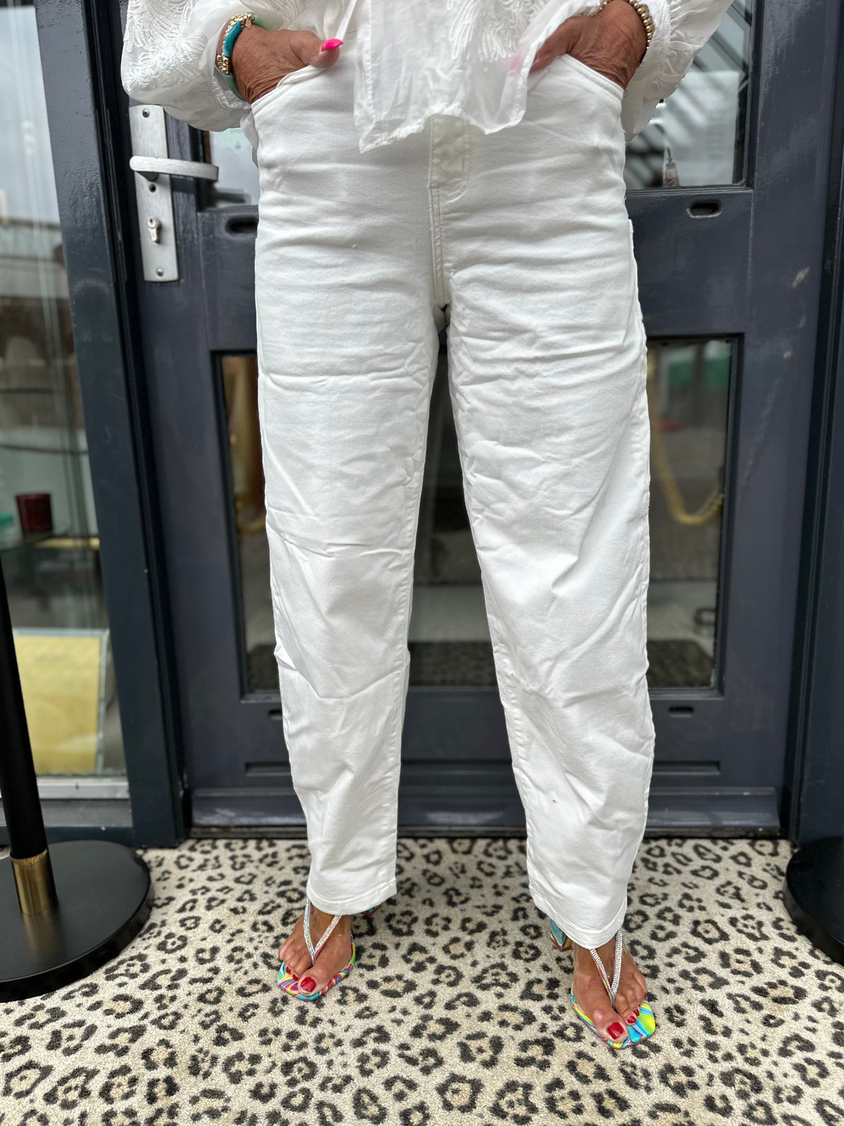 Ballonbroek “White 836" Zak