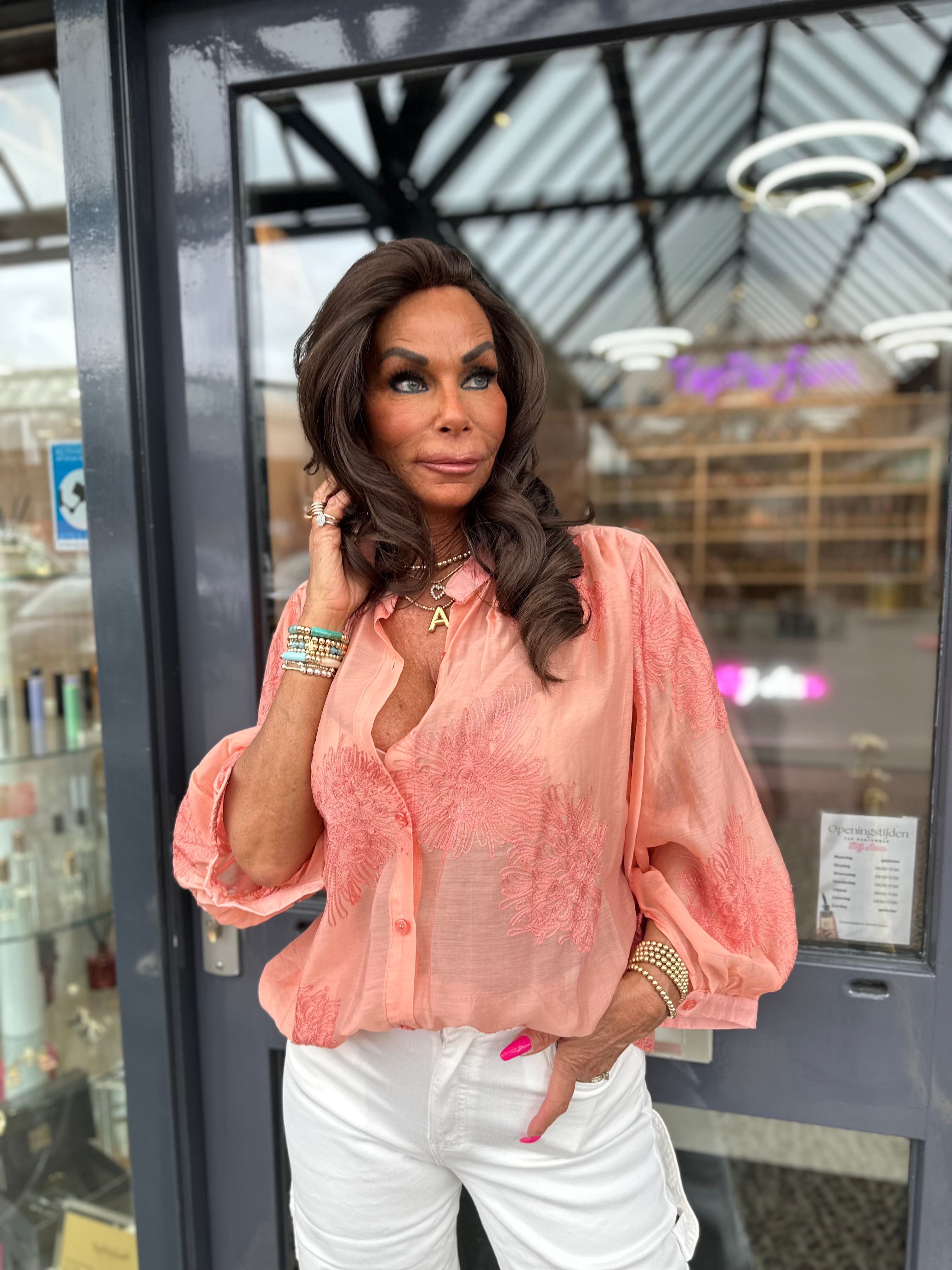 Blouse "Bibi" Koraal