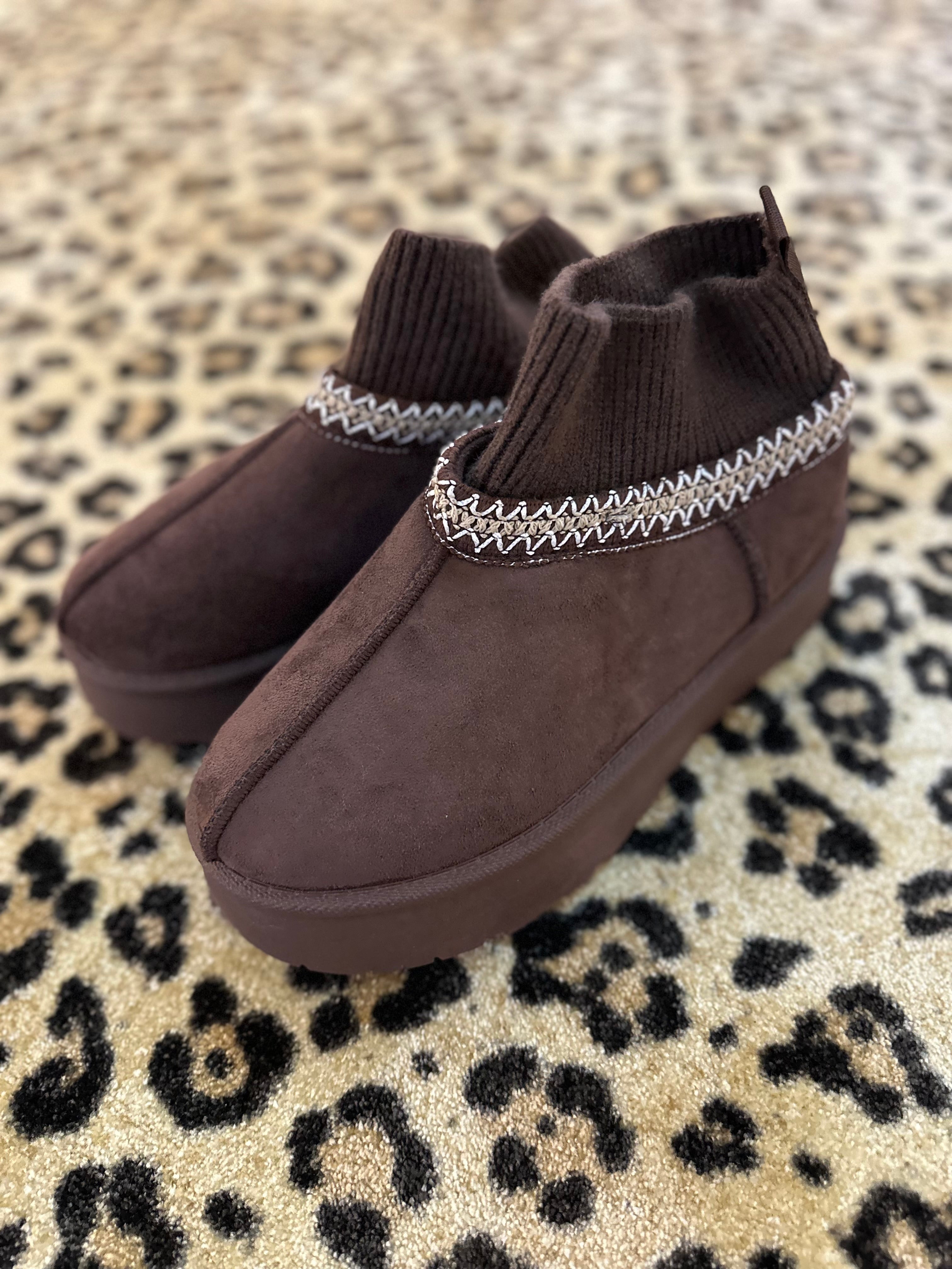 Boots "Low" Donkerbruin