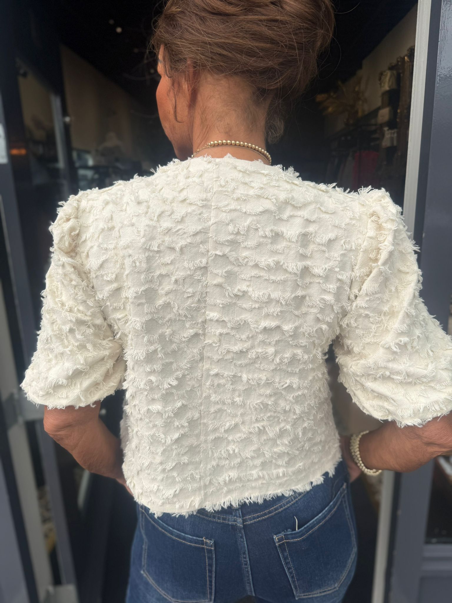 Jasje “Kiss” offwhite