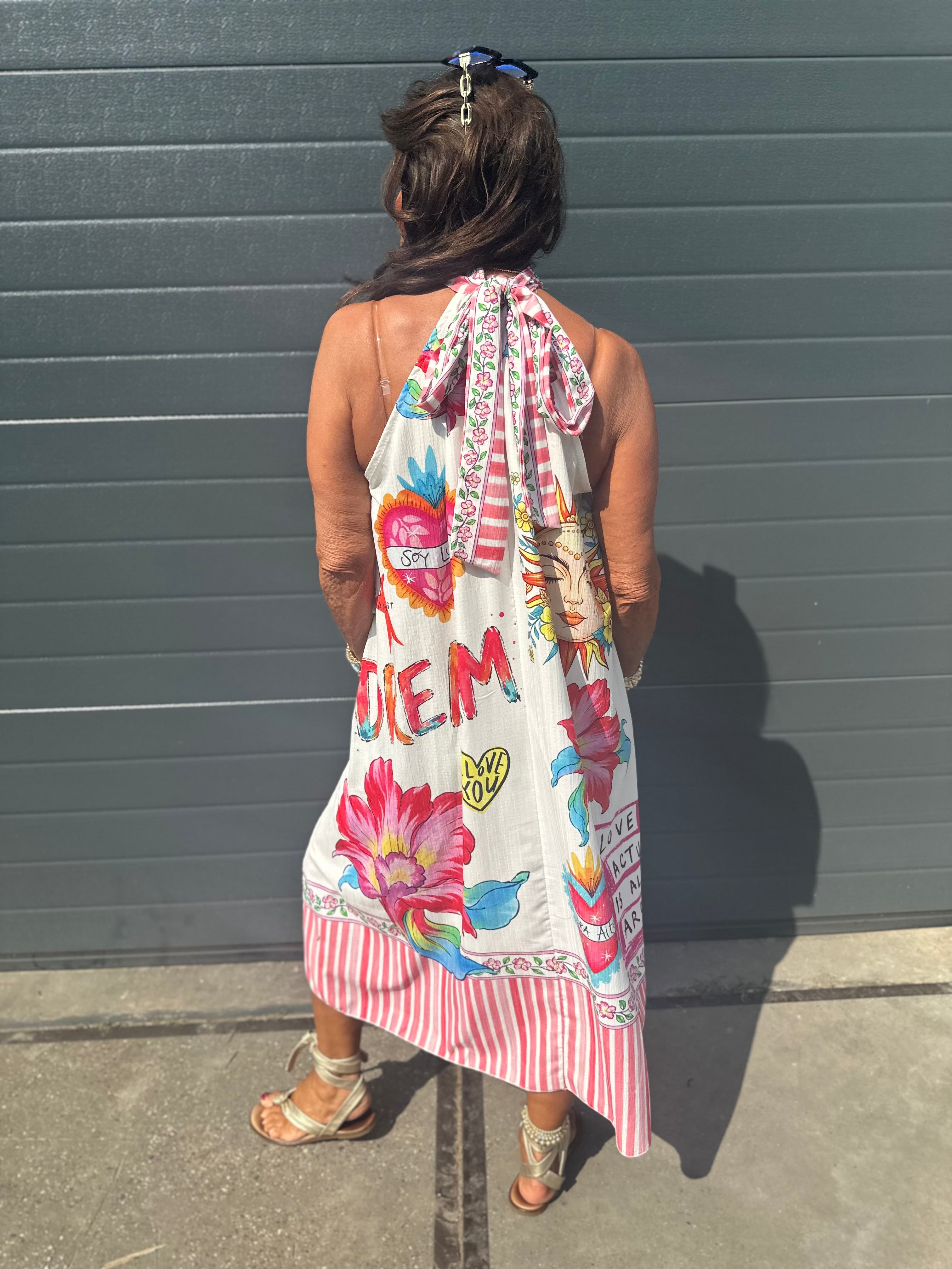 Halterjurk Dream multicolor
