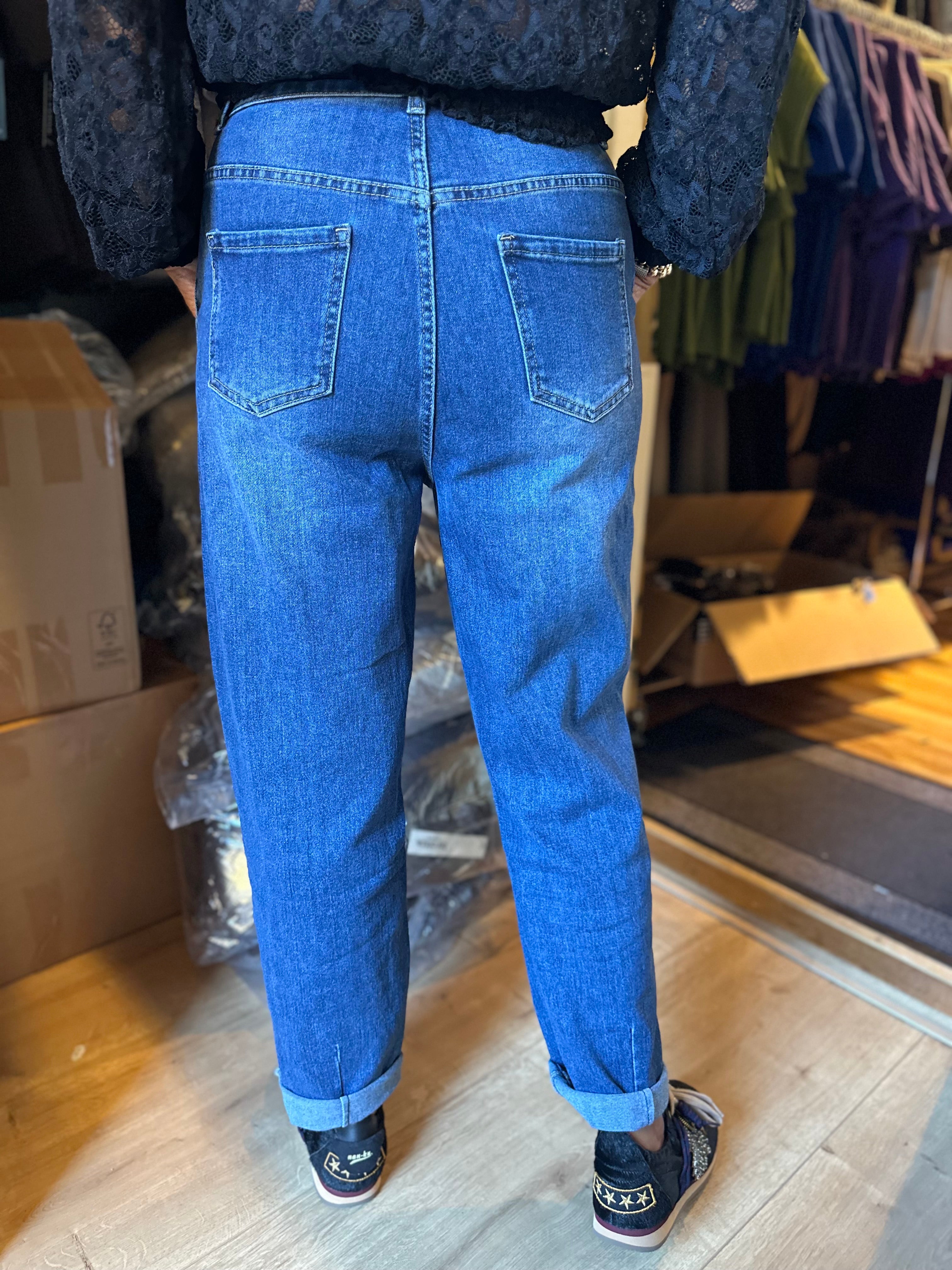 Barrel Stretch Jeans “Riza'