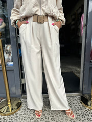 Pantalon "made by ann" beige 70 cm