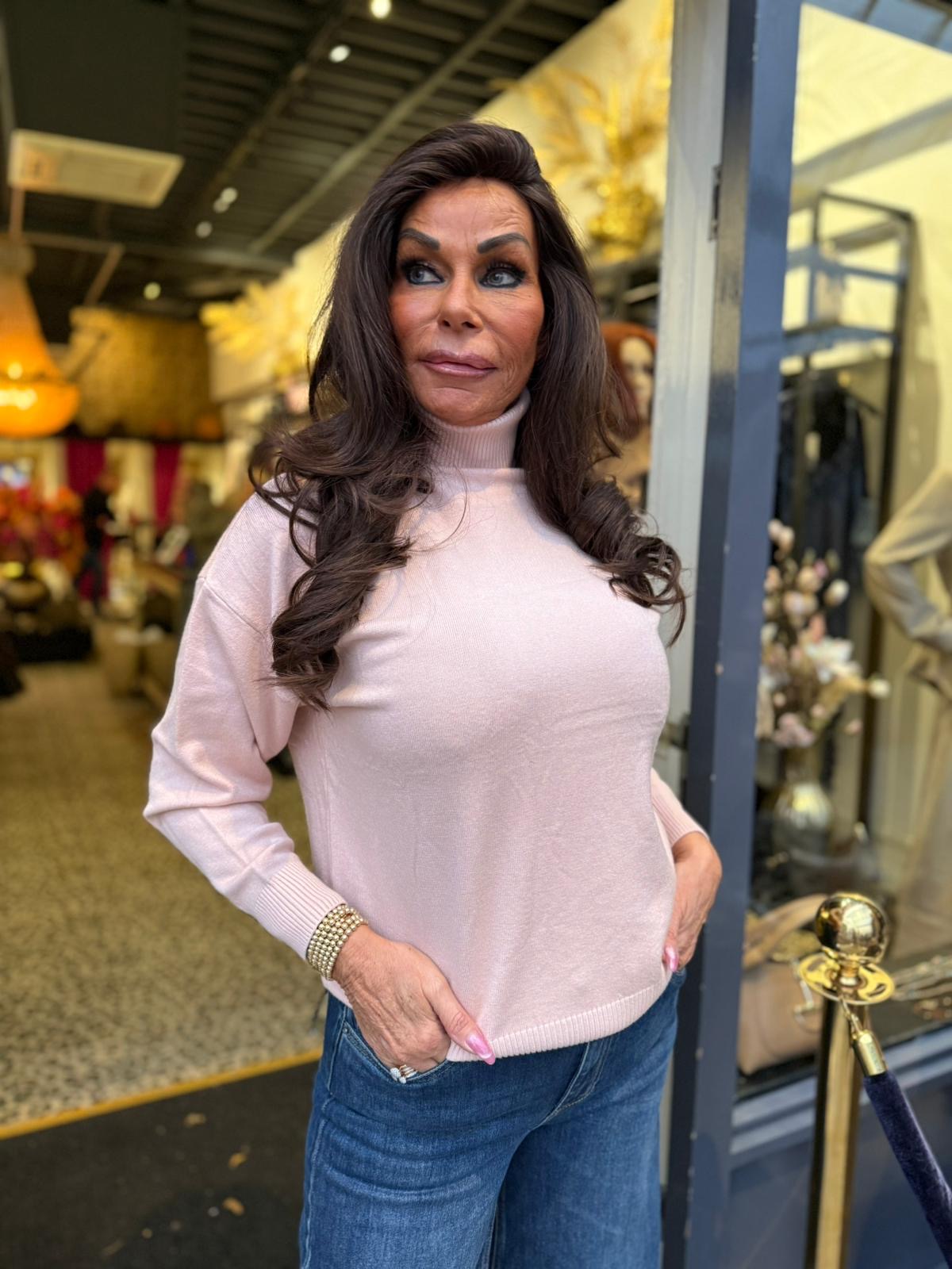 Col top "Joan" Poederroze