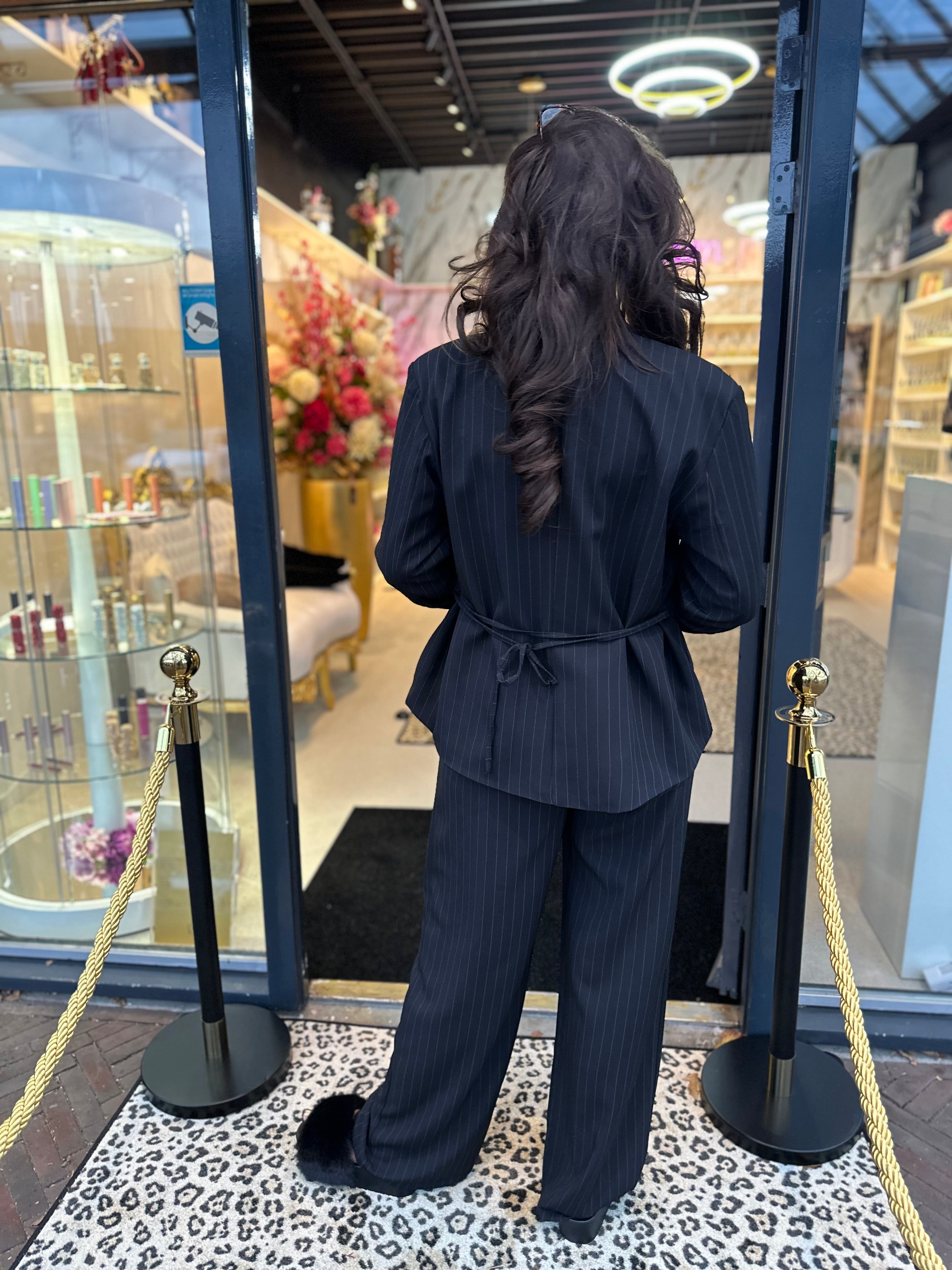 2 delig set "Donna" Zwart