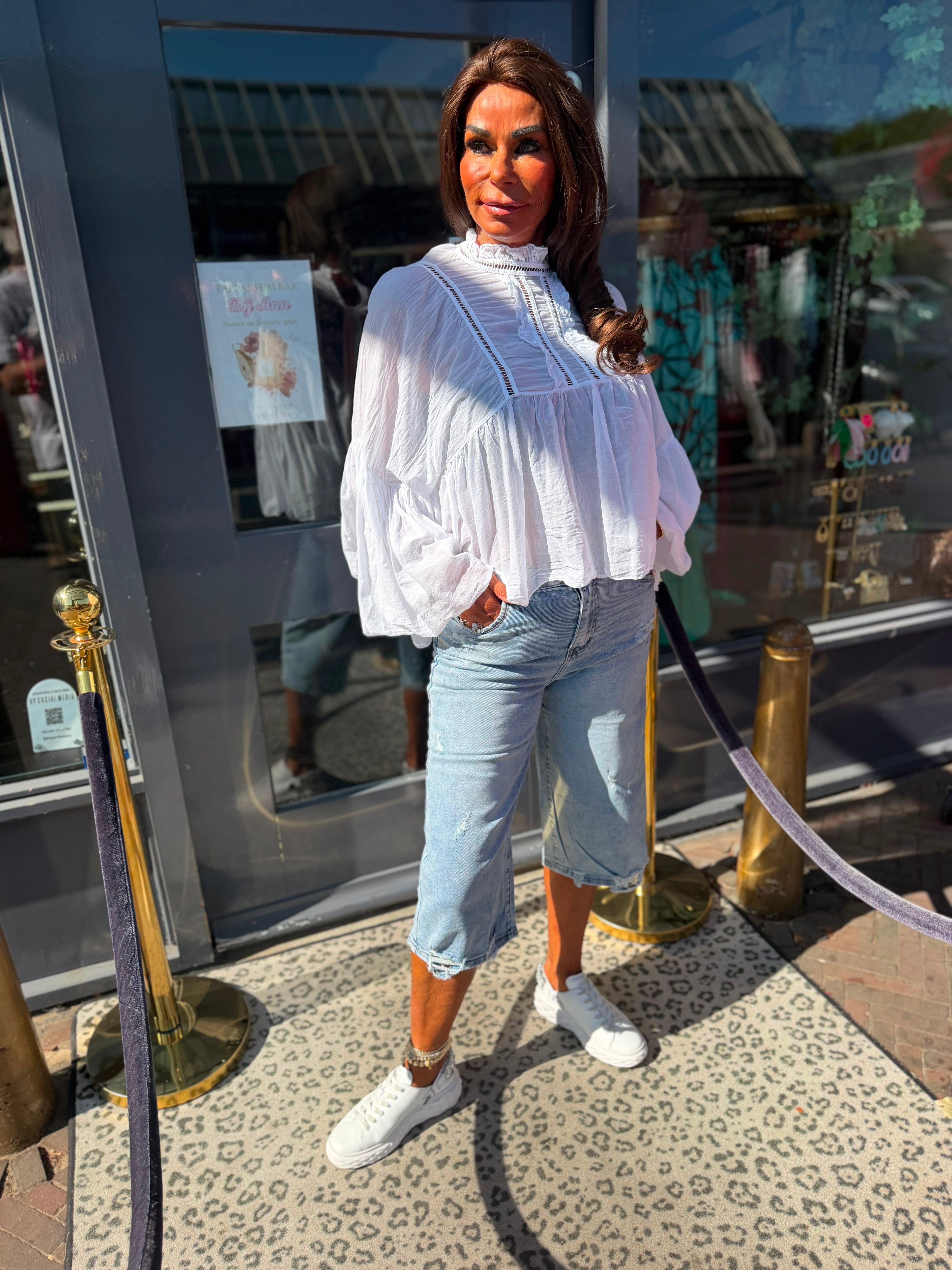 Blouse "Chay” Wit