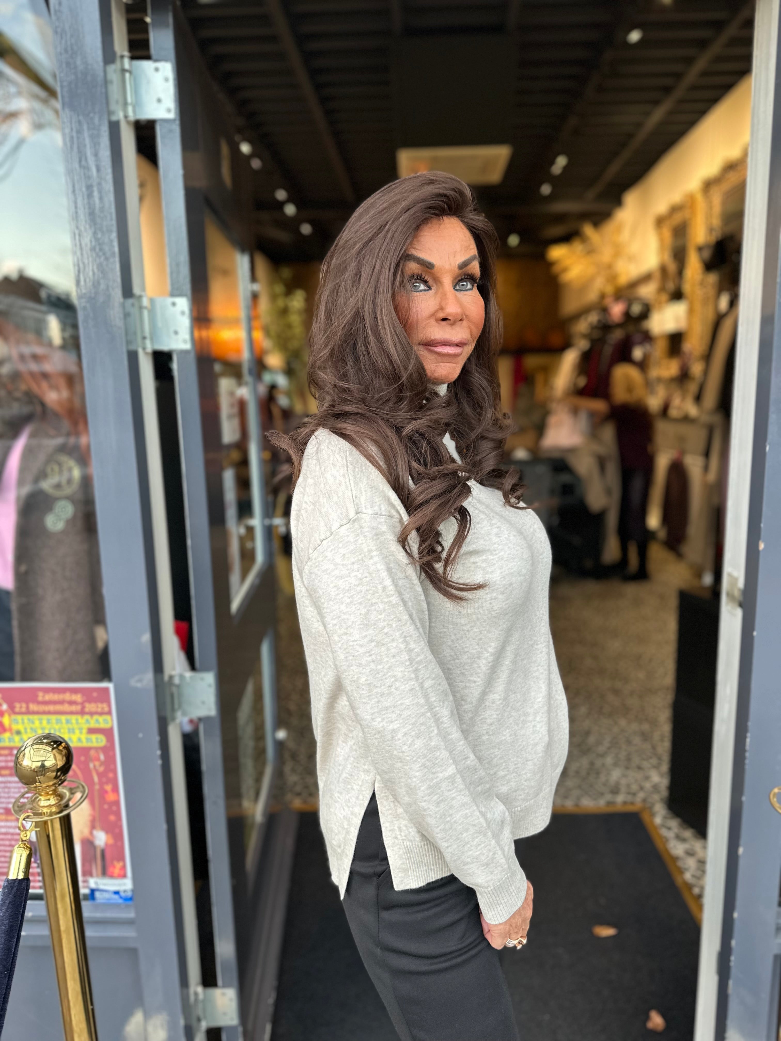 Turtle top "Java" Beige