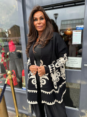 vest “Franse lelie” Off white