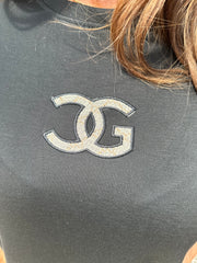 Joggingjurk "Cici" Zwart