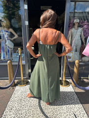 Jurk "Laila" groen