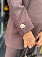 2 delig set “all you need” Donkerbruin