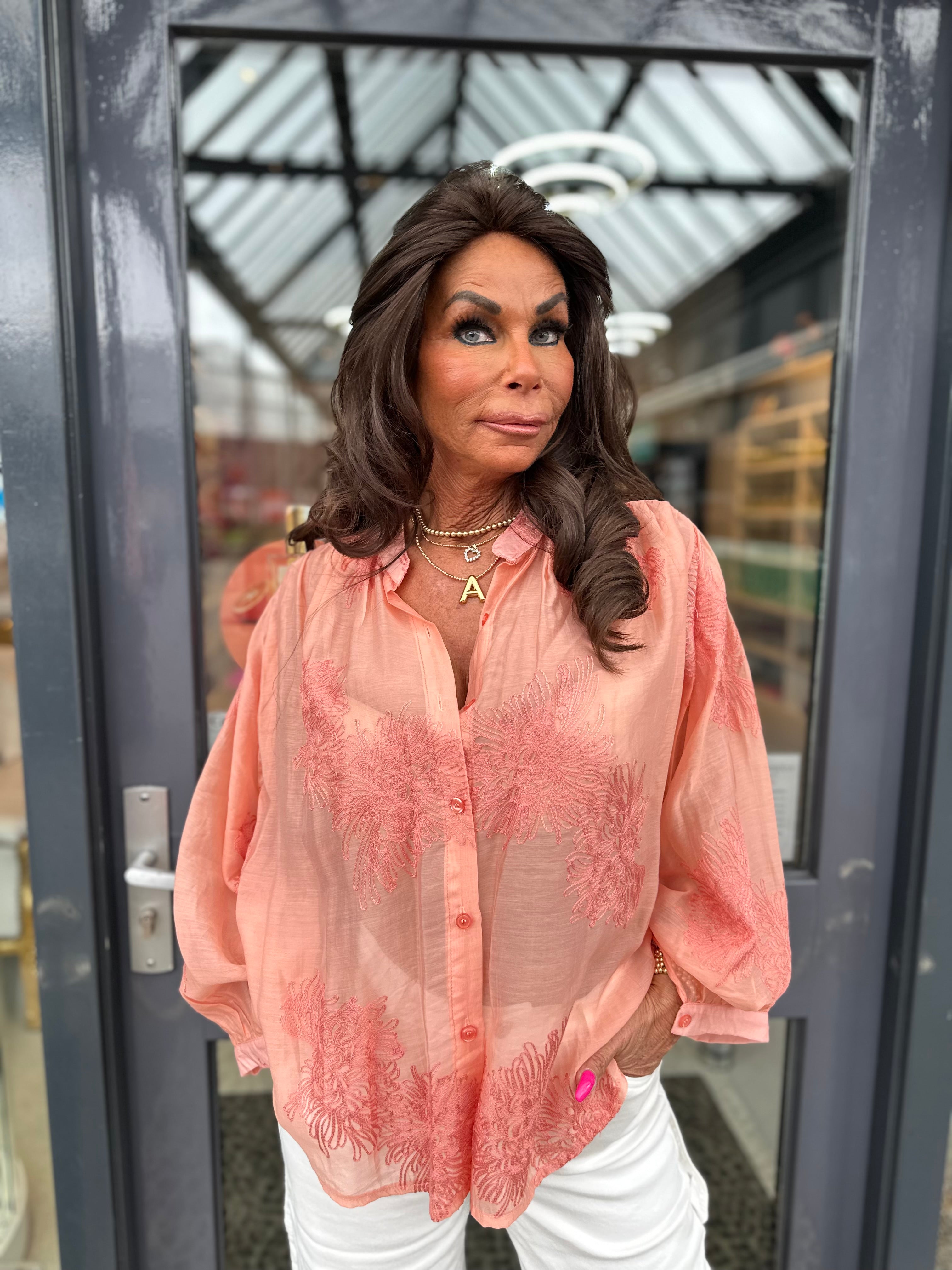 Blouse "Bibi" Koraal