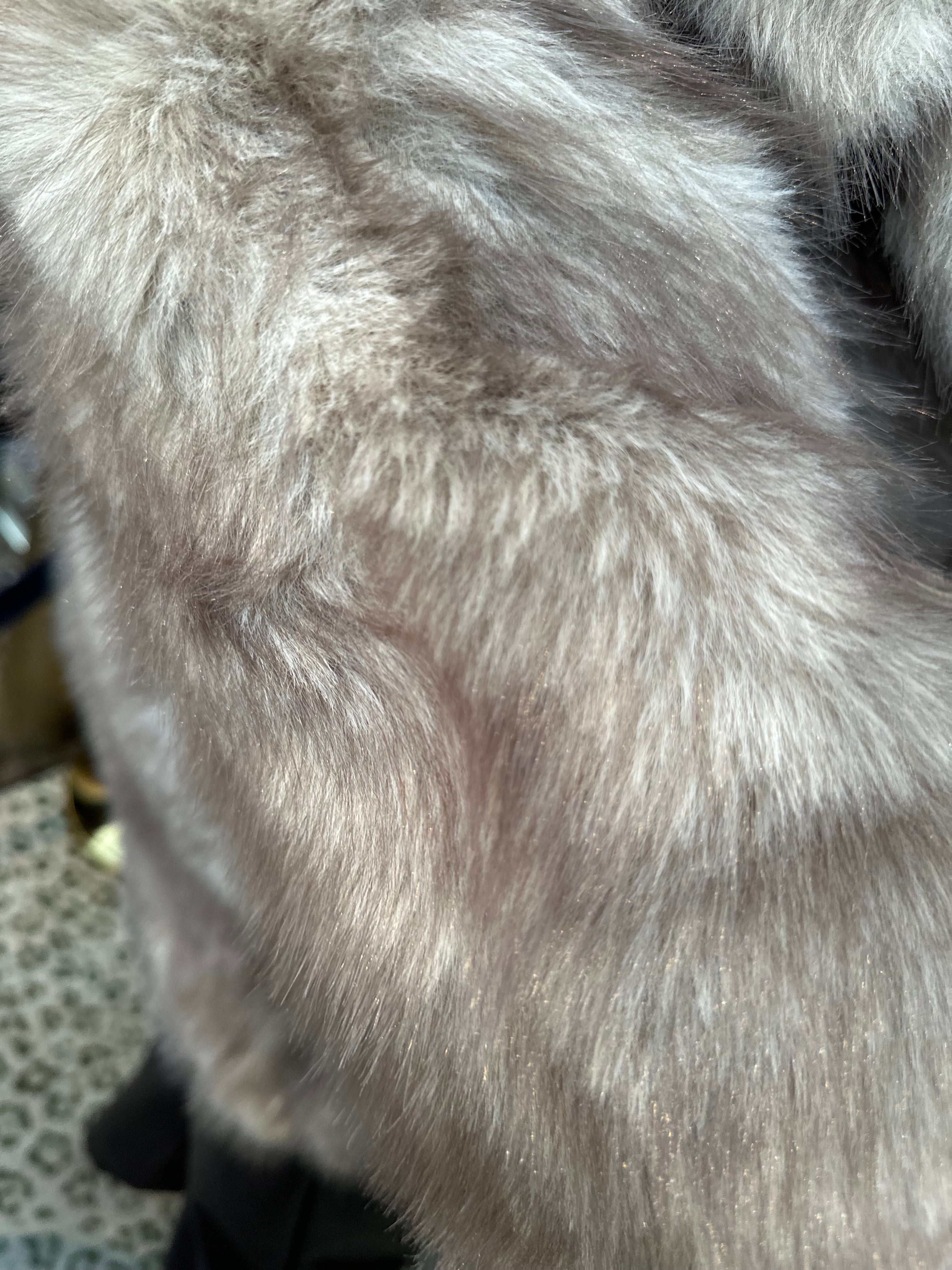 Bontjas fakefur "Beige”