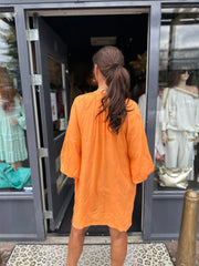 Tuniek Gold&Silver oranje