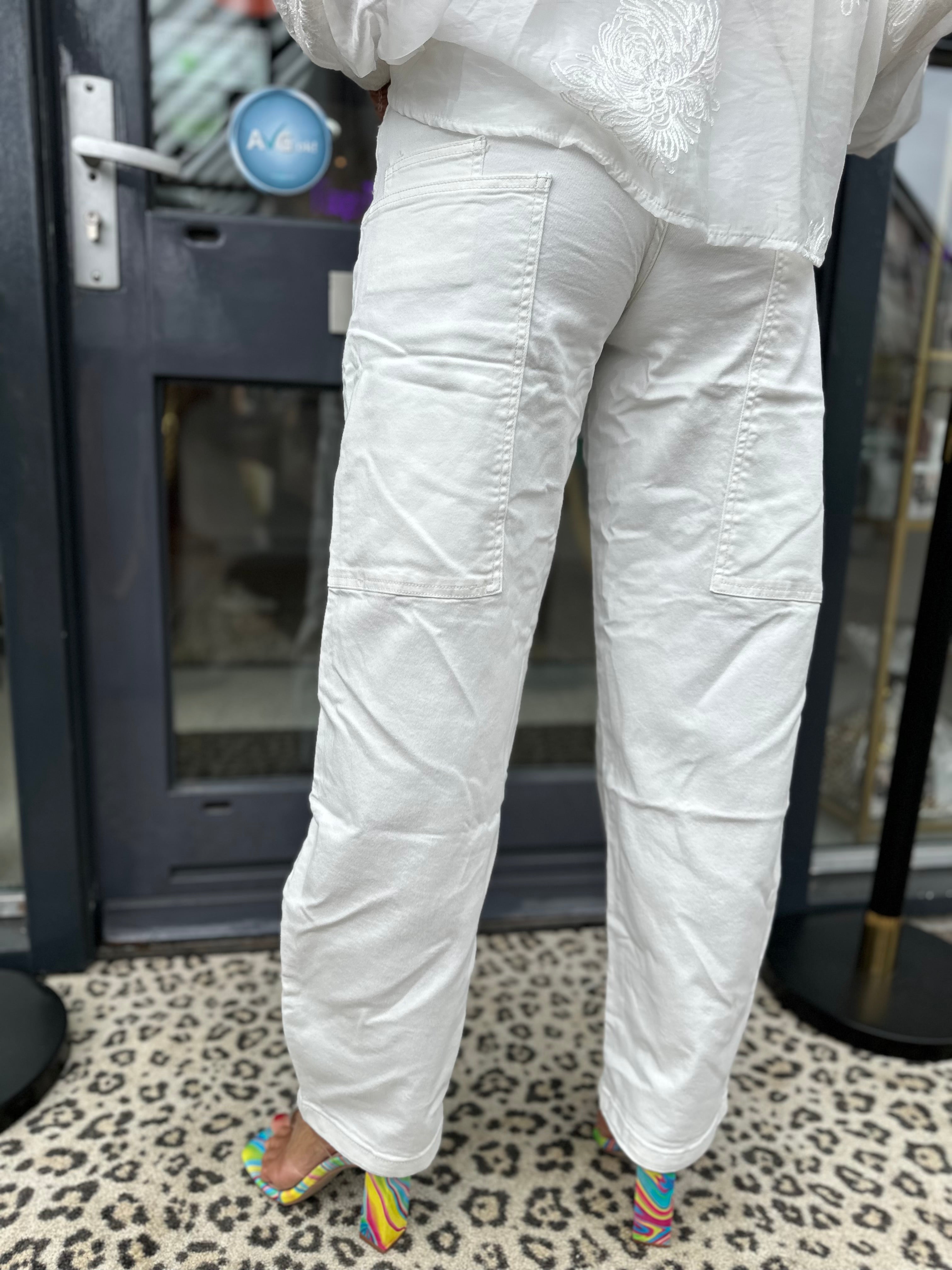 Ballonbroek “White 836" Zak