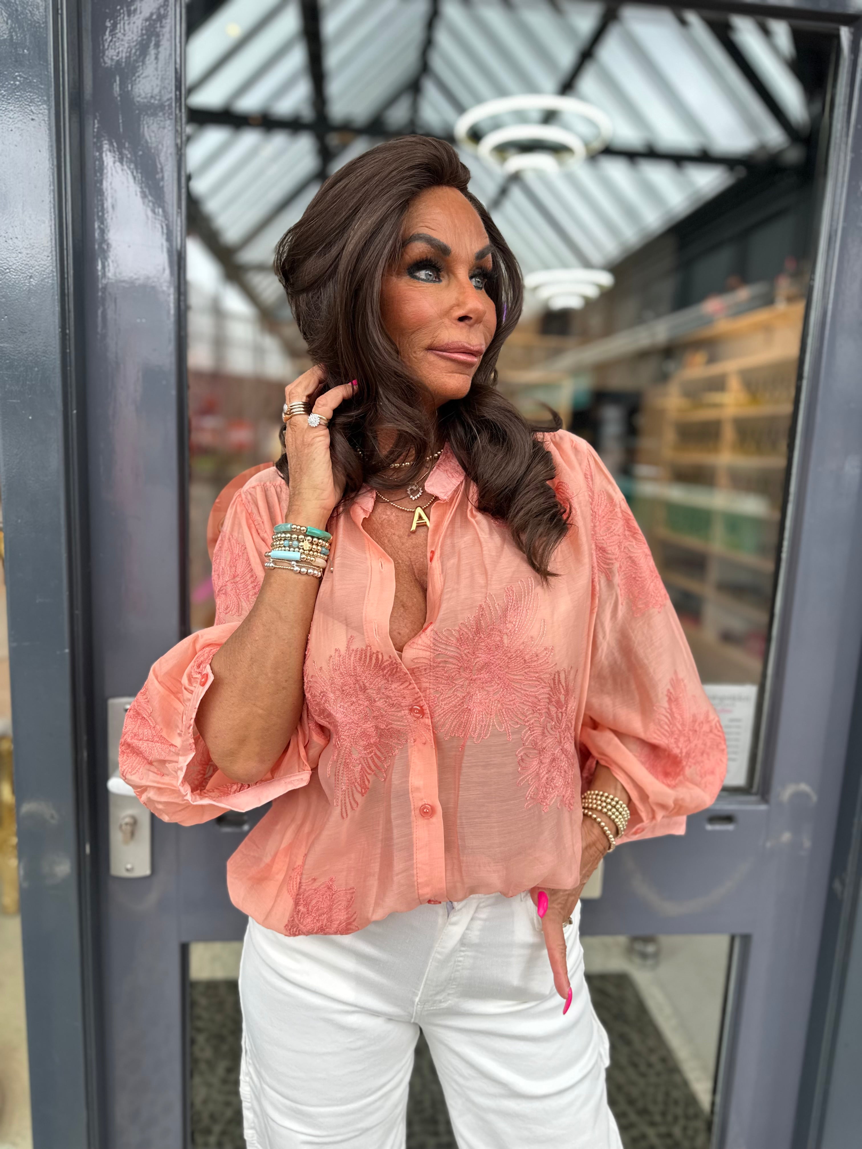 Blouse "Bibi" Koraal