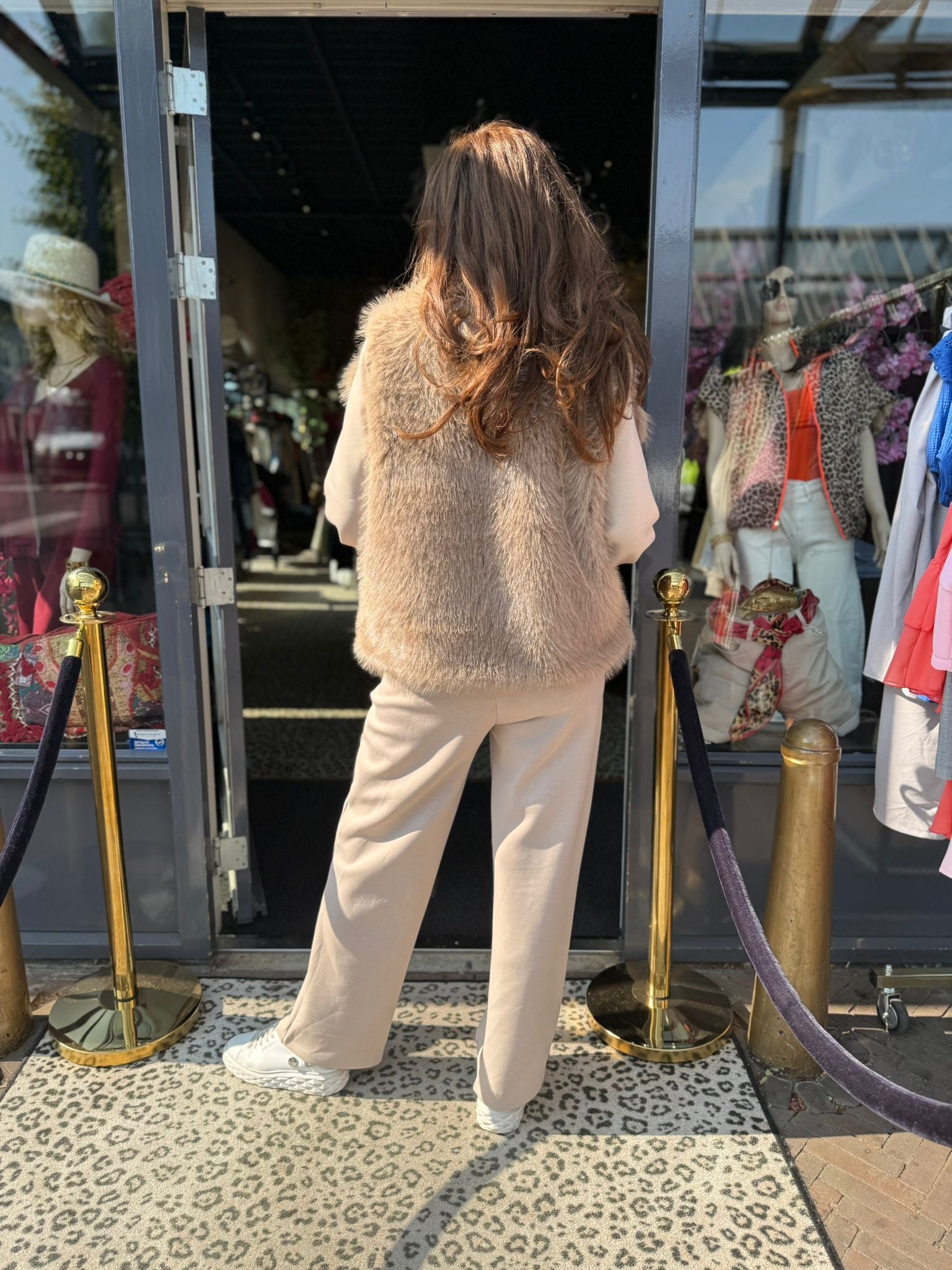 Gilet "Almost autumn" Taupe