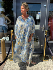 Jurk “In the sun” Blue