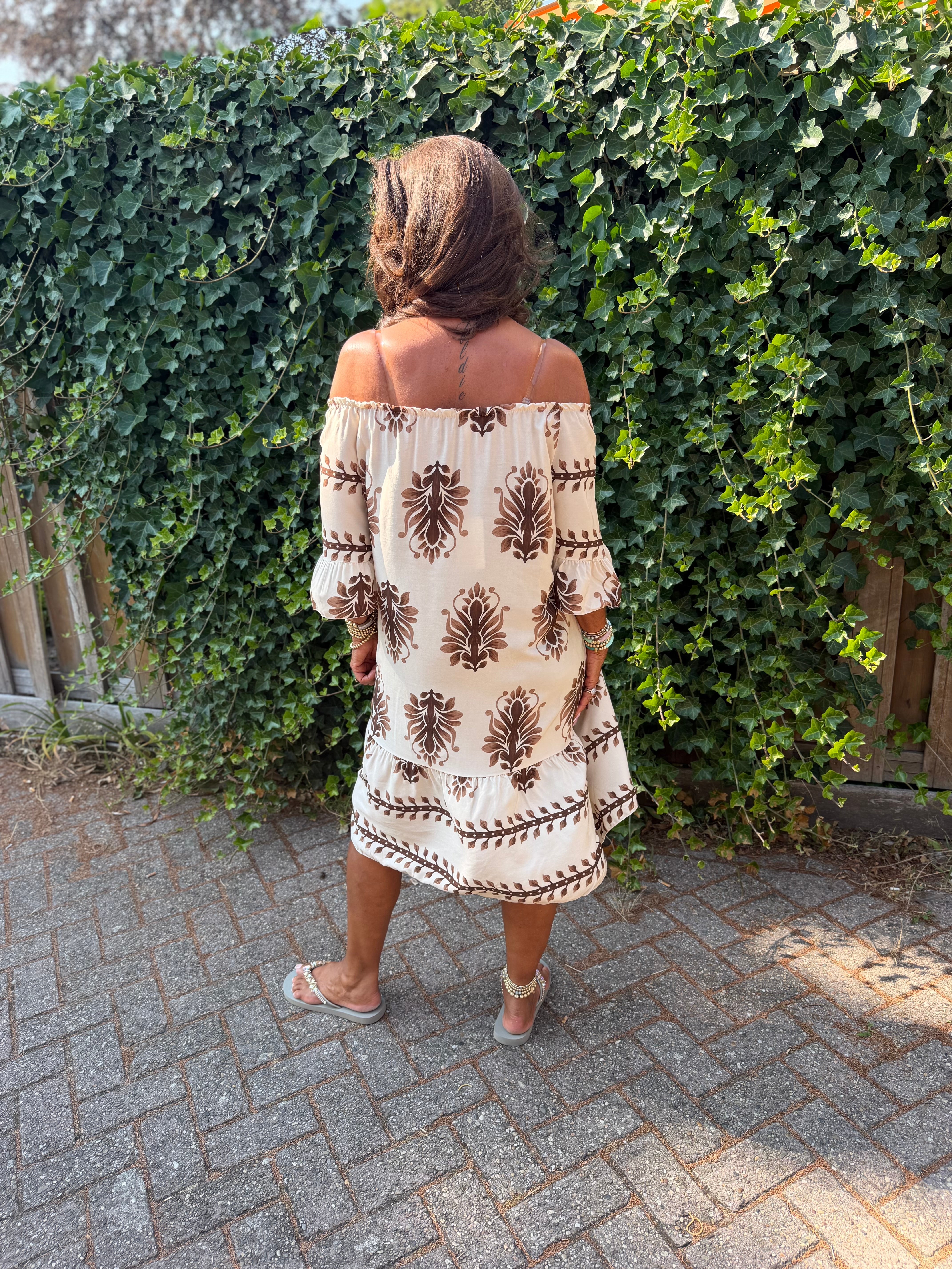 Jurkje "Barbuda" beige