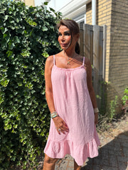 Hydrofiel Jurkje "Cindy" Zalm roze