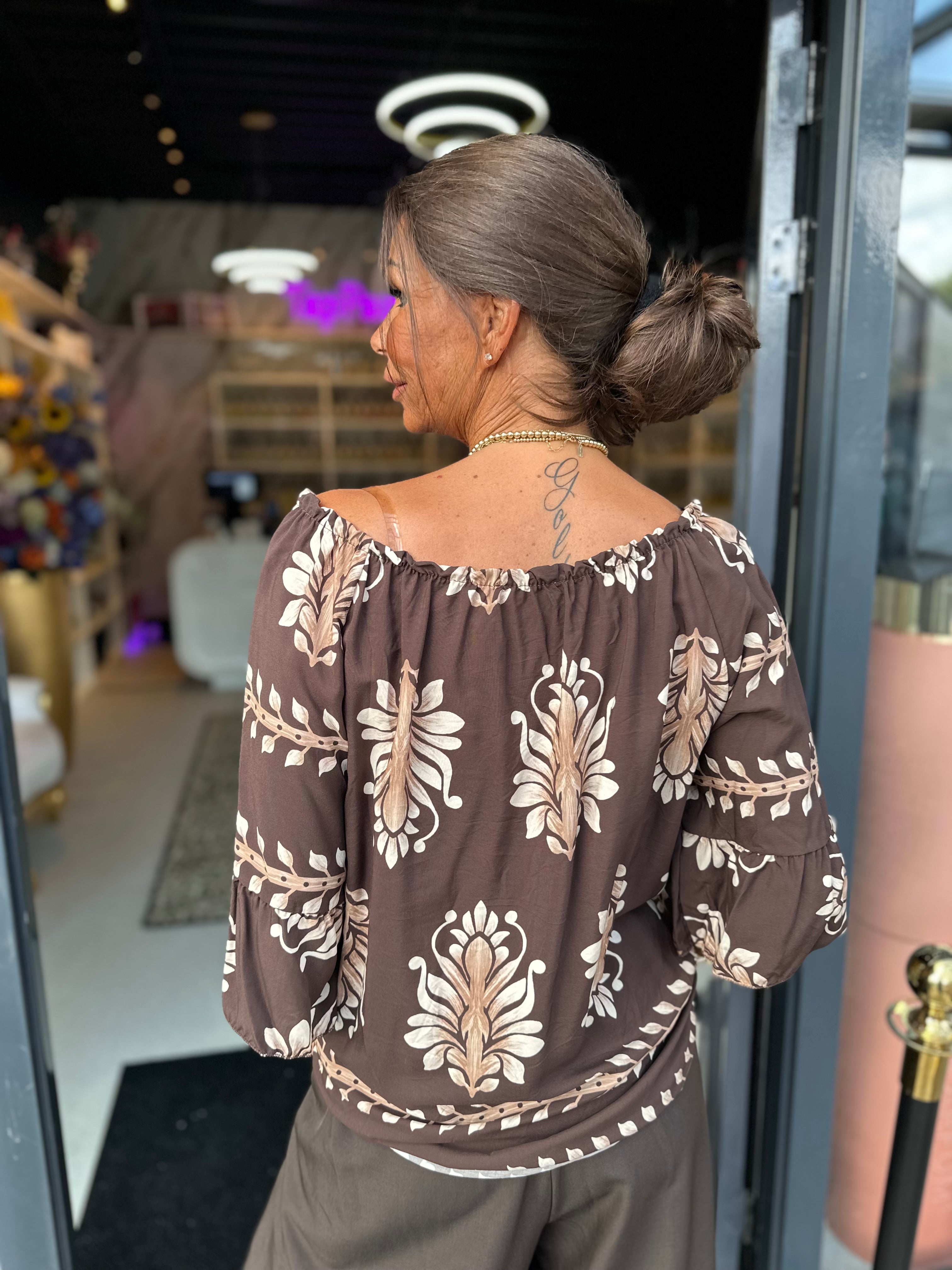 Blouse "Lover" Bruin