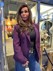 Blazer "Strass" Paars