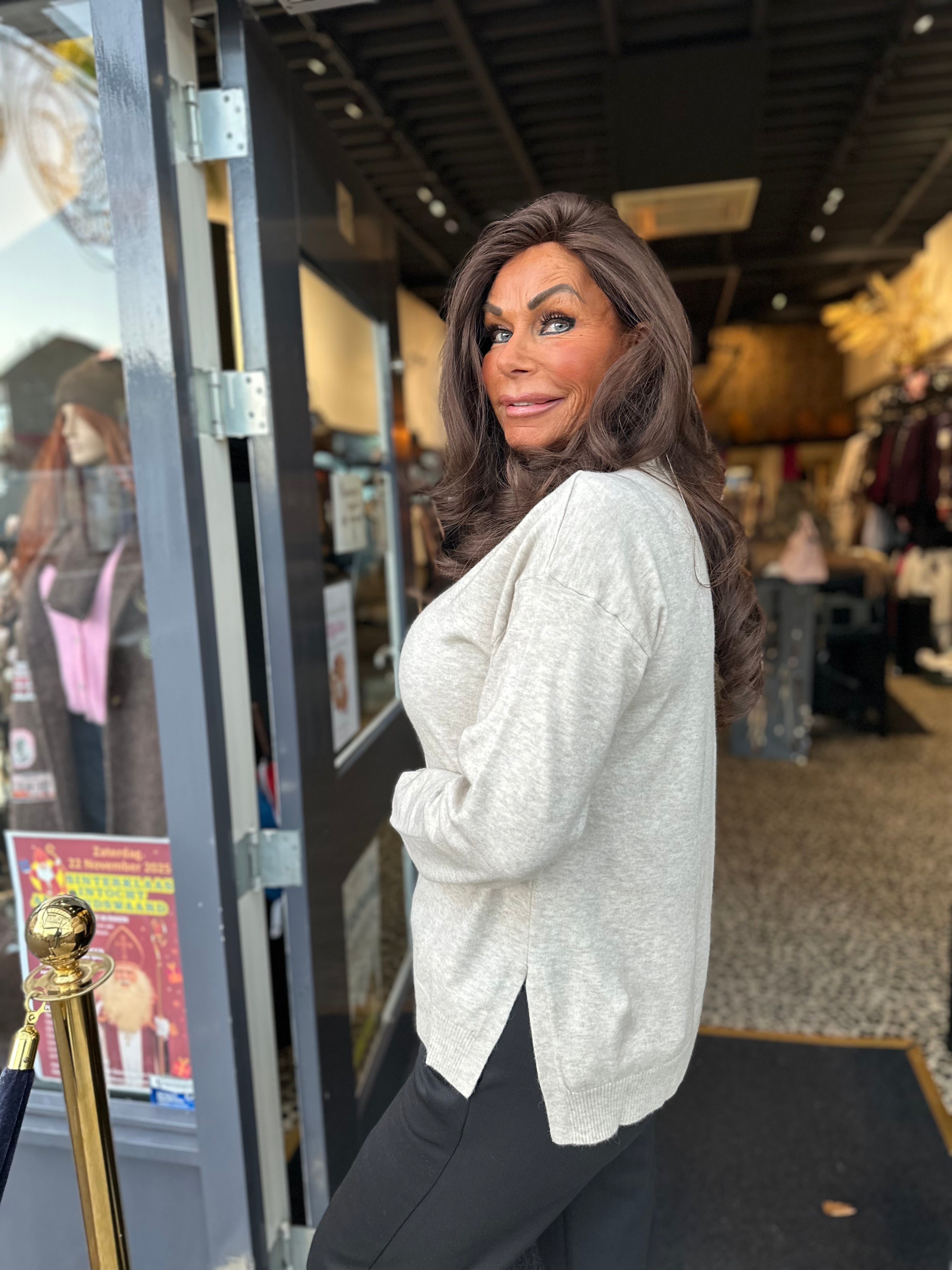 Turtle top "Java" Beige