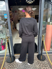 2 delig comfyset Milano zwart