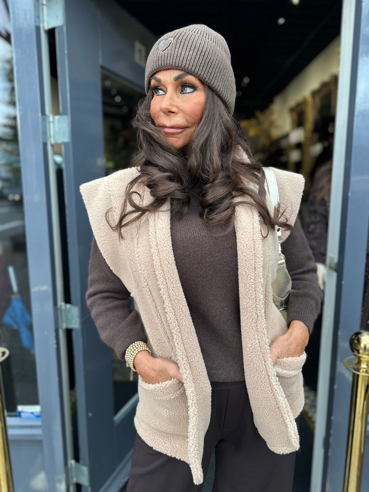 Gilet "Bear" Beige