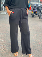 Comfy broek "Zwart".