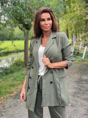 Trenchcoat "Groen"