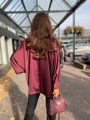 Blouse Strik "Mila" Bordeaux