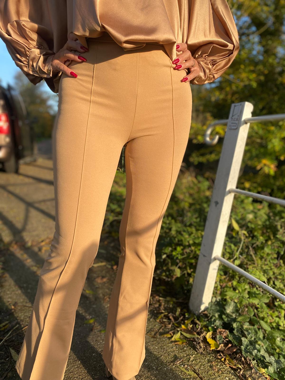 Broek "Ivivy" Camel