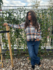 Wide leg baggy jeans stretch "Sarah"