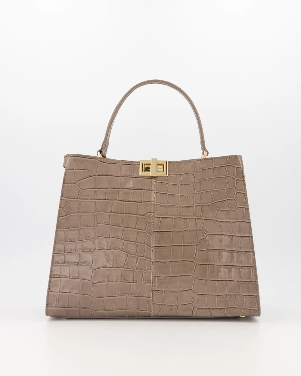 Tas Noelle "Taupe Croco"