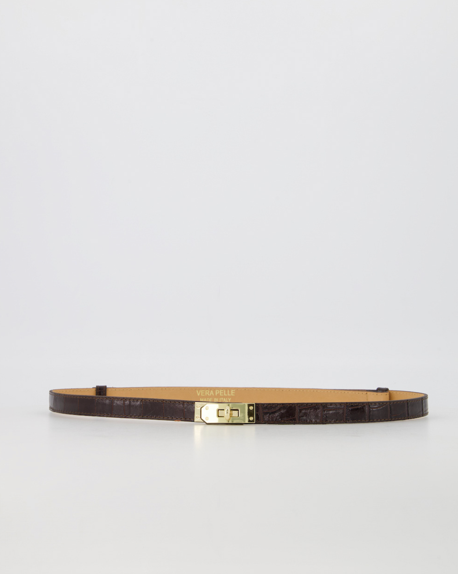 Garcia riem "Croco choco" verstelbaar