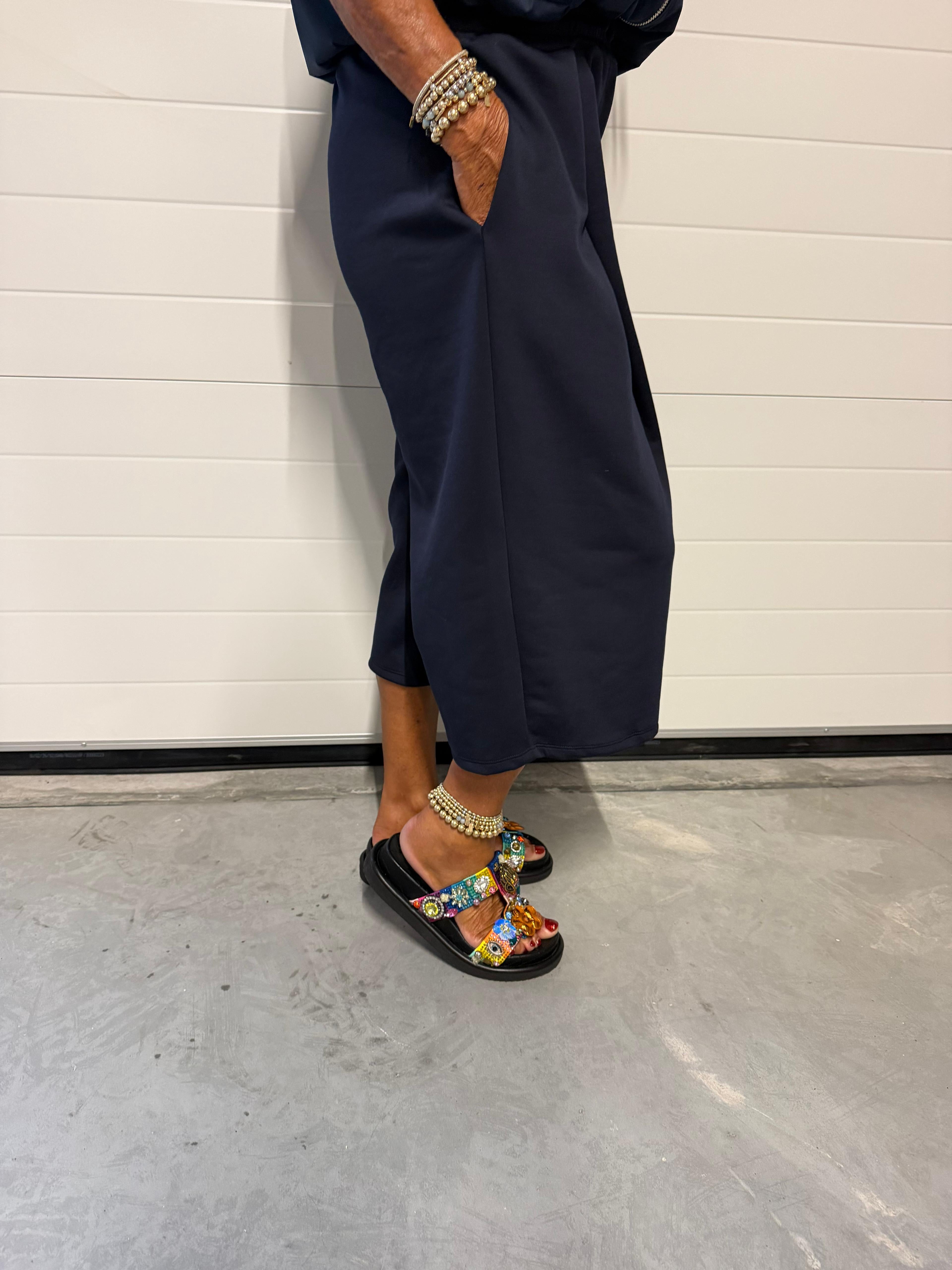 Comfy Culotte donkerblauw