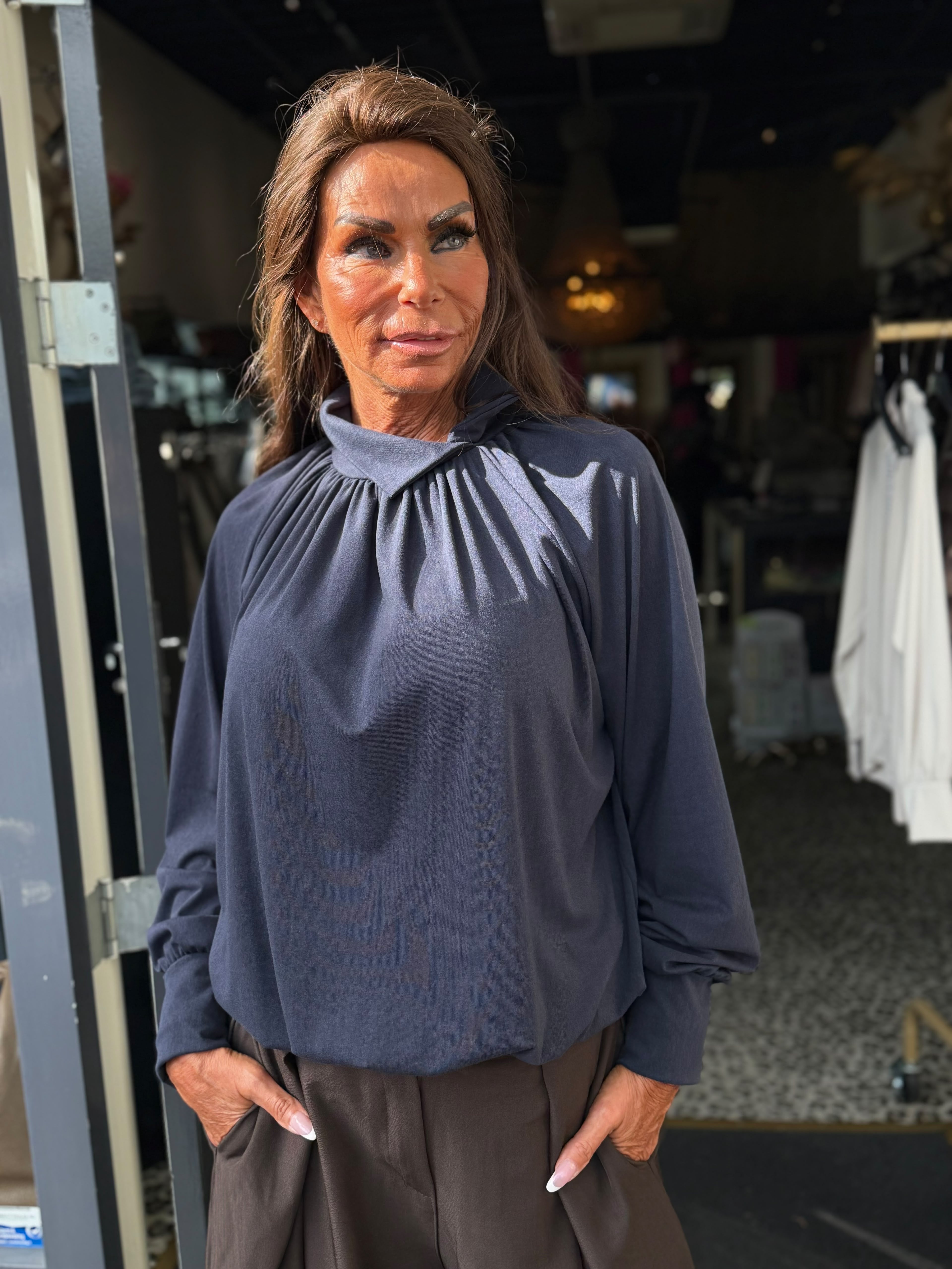 Top "Big Flappie" blauw