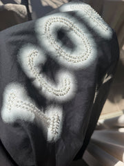 Lange Blouse "Iconic club" zwart