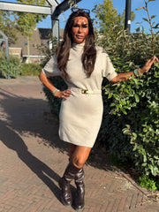 Jurk "Beauty" beige