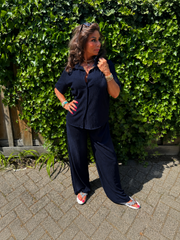 2 delig set “Cloud" Donkerblauw
