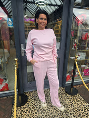 2 delig set "Yara" Roze