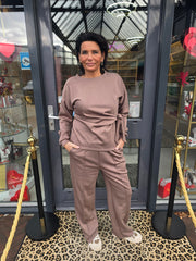 2 delig set "Yara" Taupe