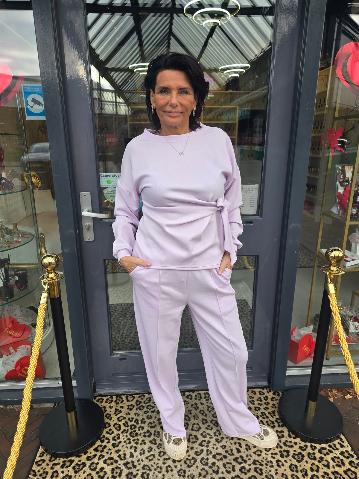 2 delig set "Yara" Lila