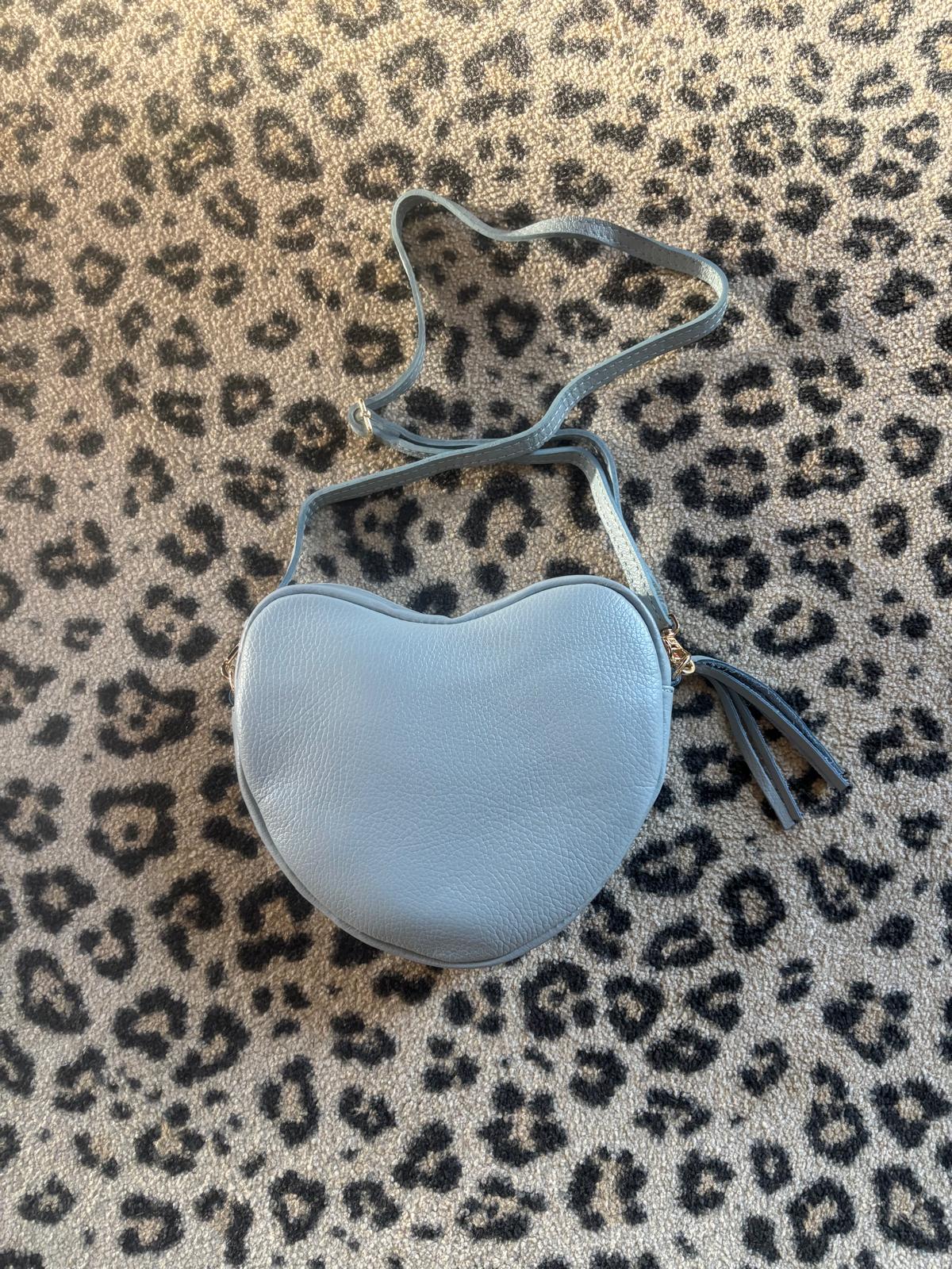 Tas "Hartendiefje" licht blauw